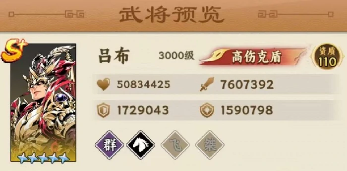 吕布角色强度介绍