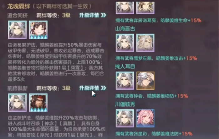 皓麟姜维阵容搭配推荐