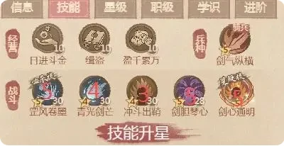 武者僚属技能升星建议