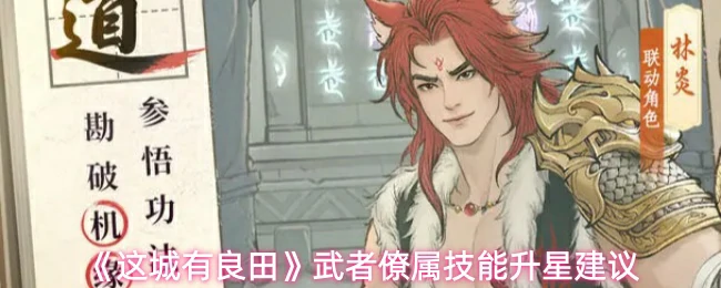 武者僚属技能升星建议