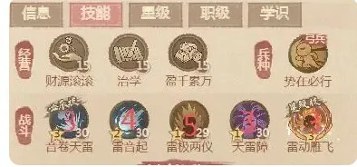 方士僚属技能升星指南