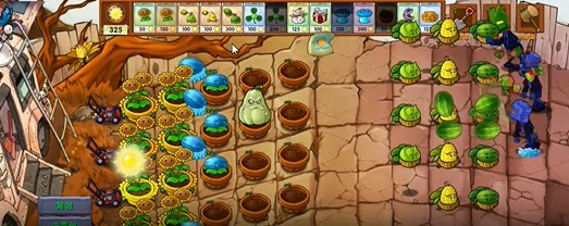 浮空投掷植物系列介绍