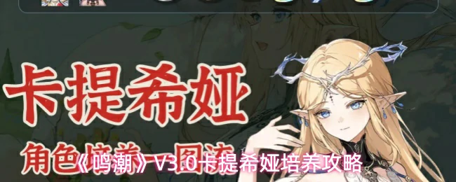 V3.0卡提希娅培养攻略