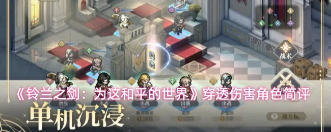 穿透伤害角色简评