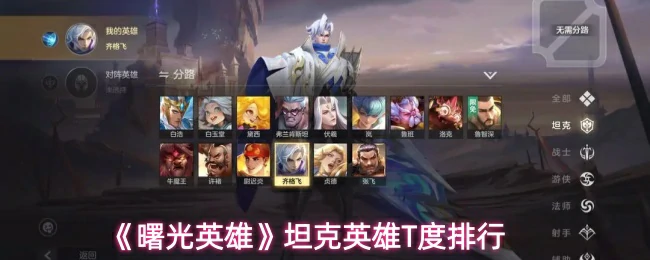 坦克英雄T度排行