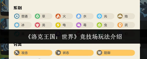 竞技场玩法介绍