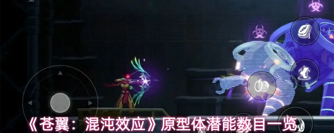 原型体潜能数目一览