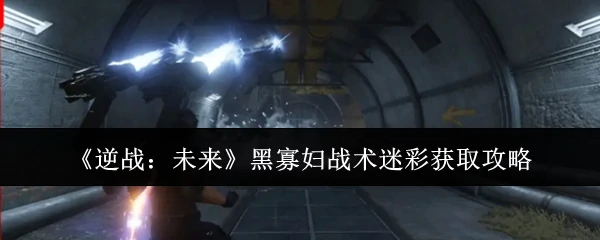 黑寡妇战术迷彩获取攻略