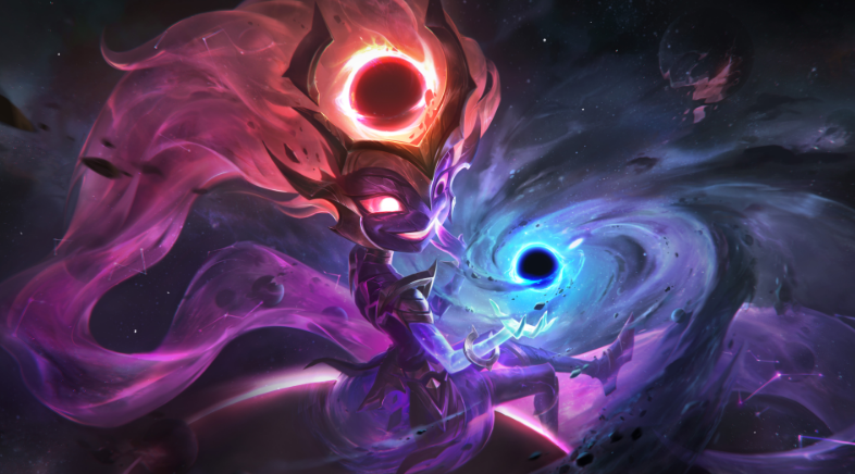 LOL暗星佐伊皮肤效果预览,LOL