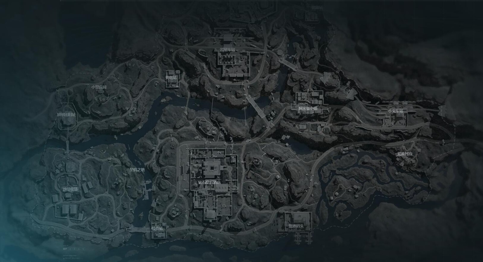 长弓溪谷地图高清,三角洲行动