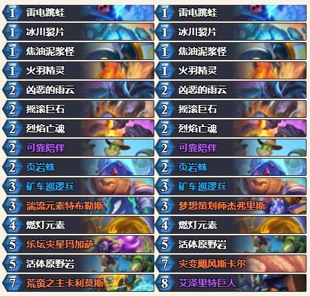 炉石传说2024标准模式元素萨卡组推荐,炉石传说