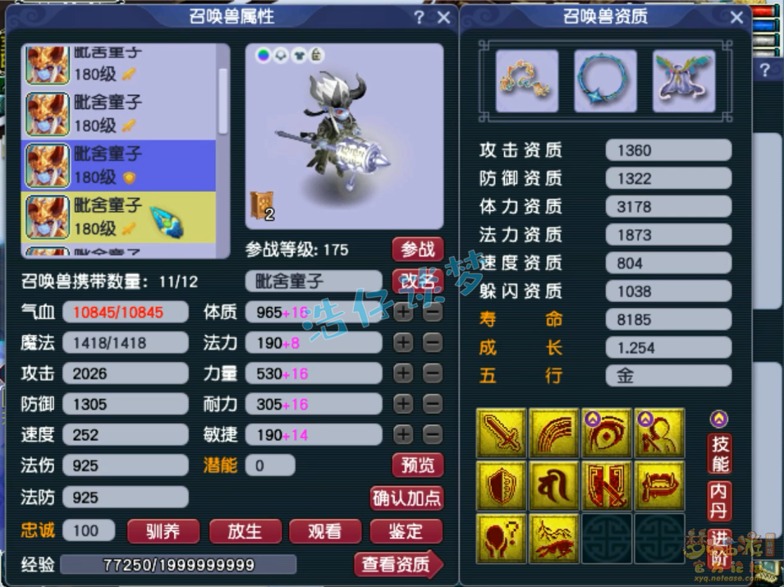 神木林装备搭配175,梦幻西游