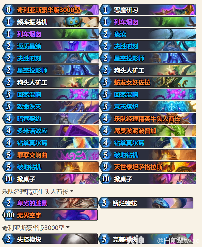 炉石传说32.0挖宝术卡组代码分享,炉石传说