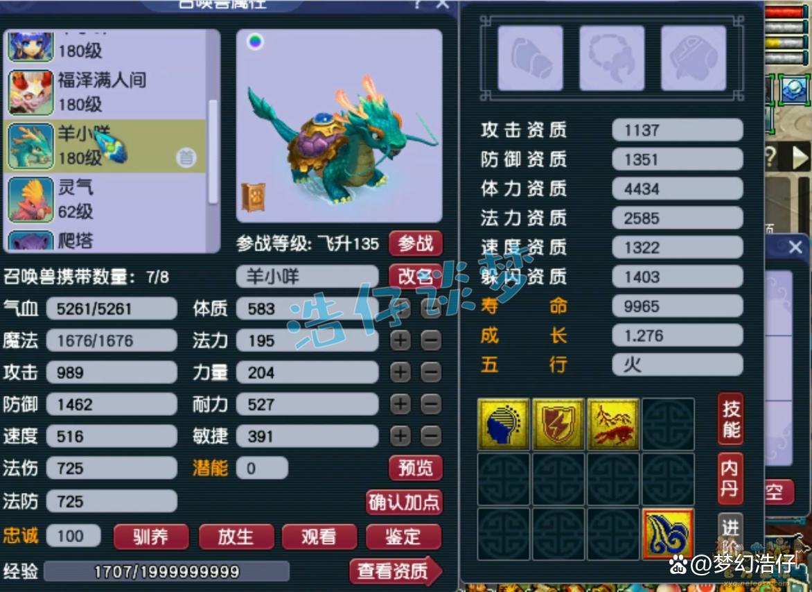 竞速神木林装备搭配175级,梦幻西游