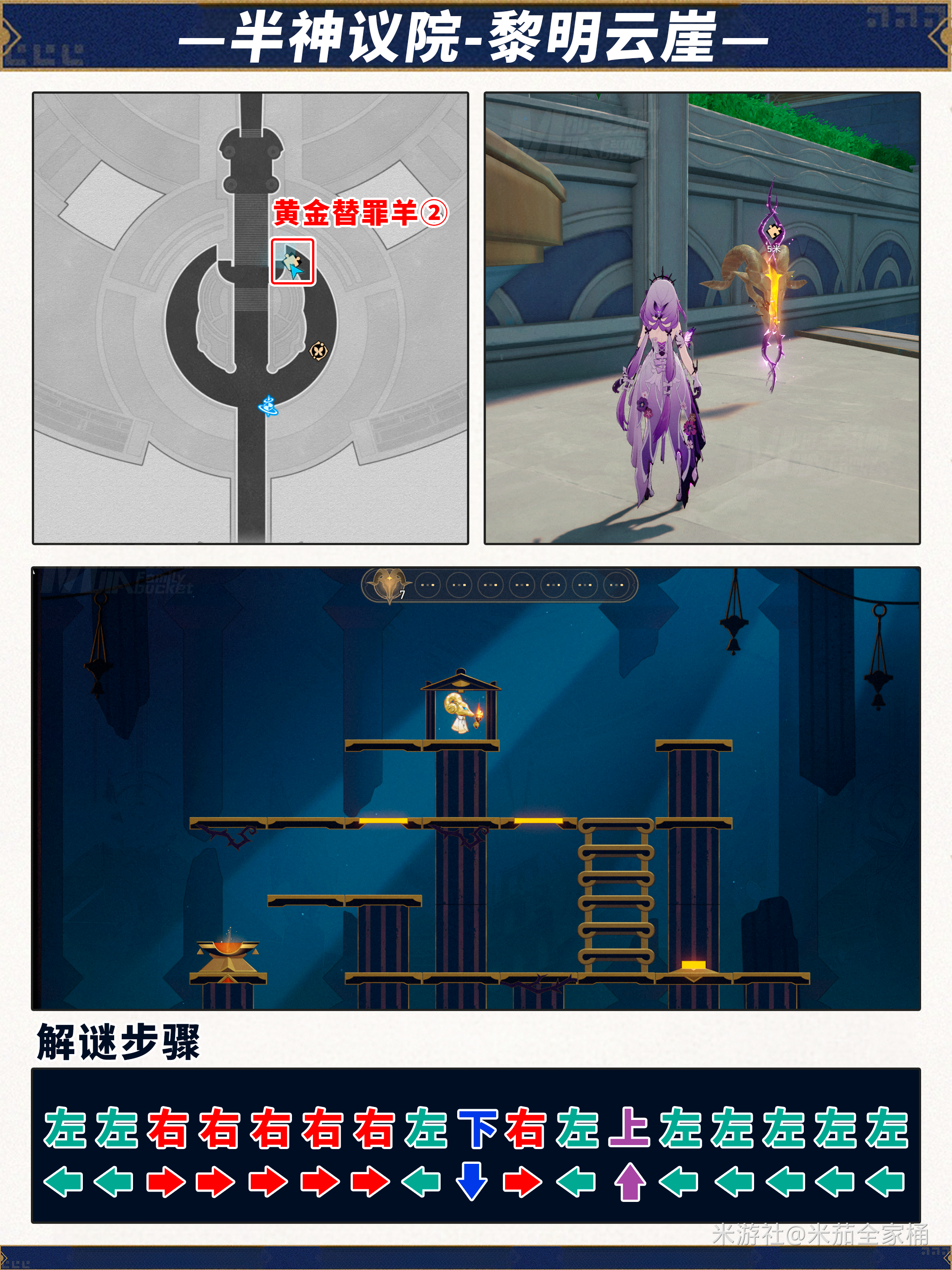 半神议院黎明云崖黄金替罪羊解密攻略,星穹铁道