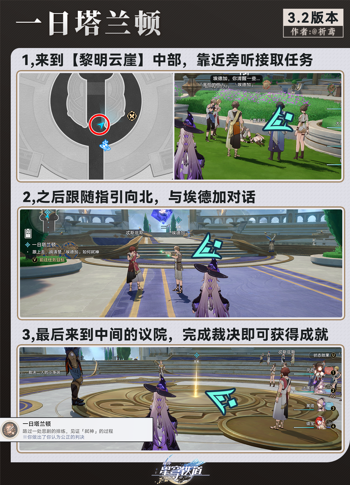 一日塔兰顿任务怎么触发,星穹铁道
