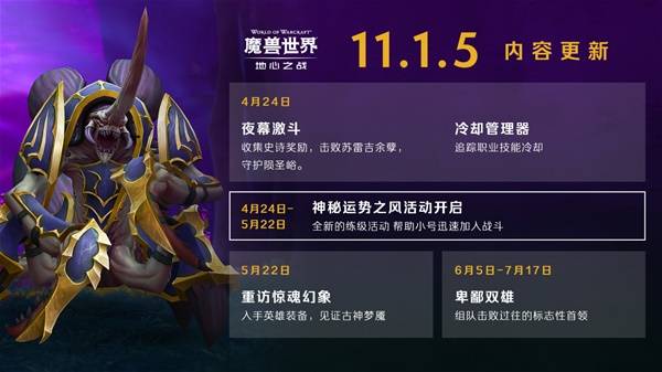 11.1.5版本更新内容一览,魔兽世界