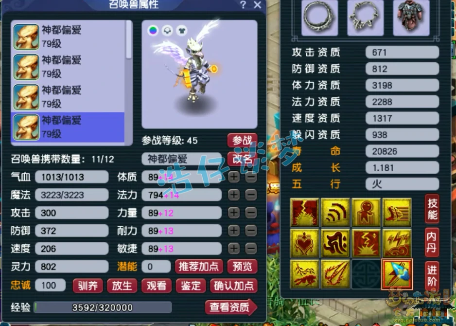 花果山69级装备展示,梦幻西游