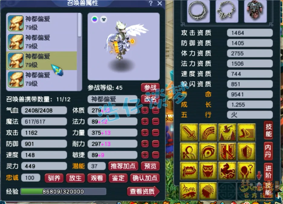 花果山69级装备展示,梦幻西游