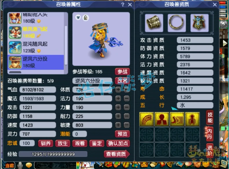 无底洞装备175级展示,梦幻西游