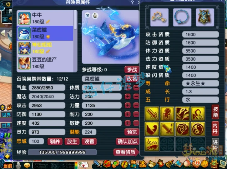 花果山装备展示175级,梦幻西游