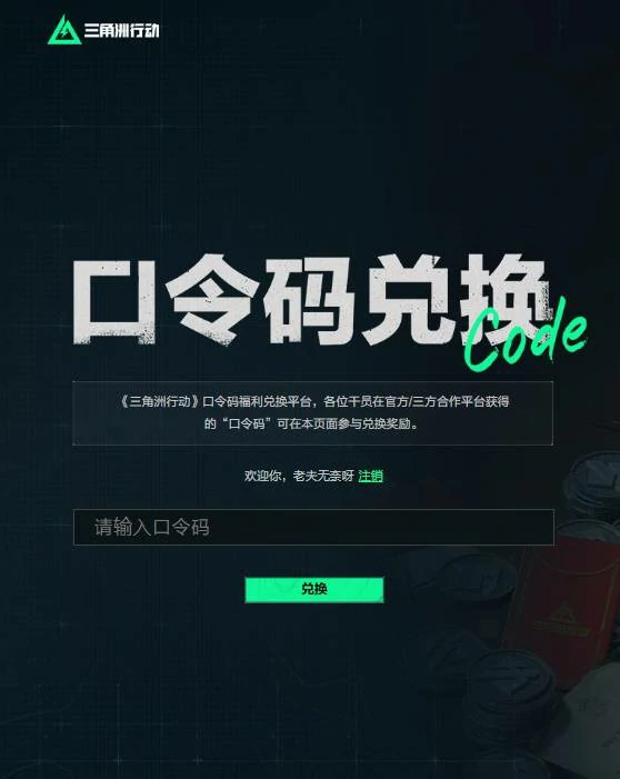 口令码在哪输入,三角洲行动