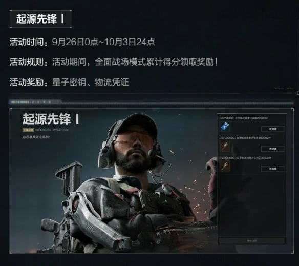 开服活动介绍,三角洲行动