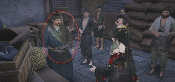 对话选项界面