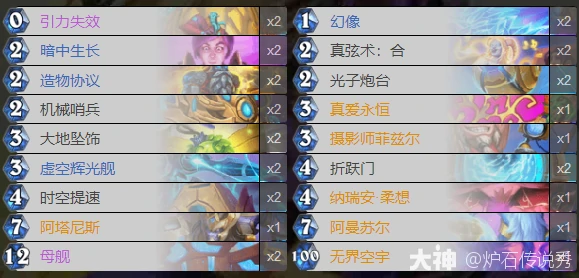 星际卡组实战演示图