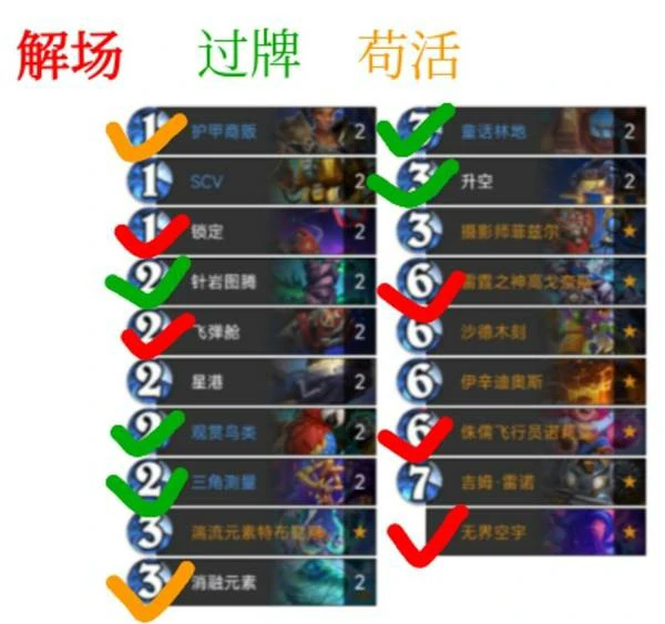 拍照星舰萨卡组推荐,炉石传说