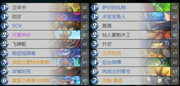 星舰萨满卡组配置,炉石攻略