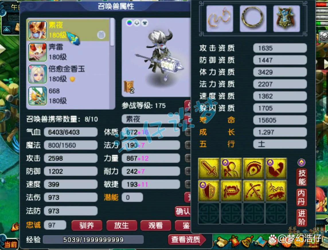 神木任务装备175级展示图,梦幻西游