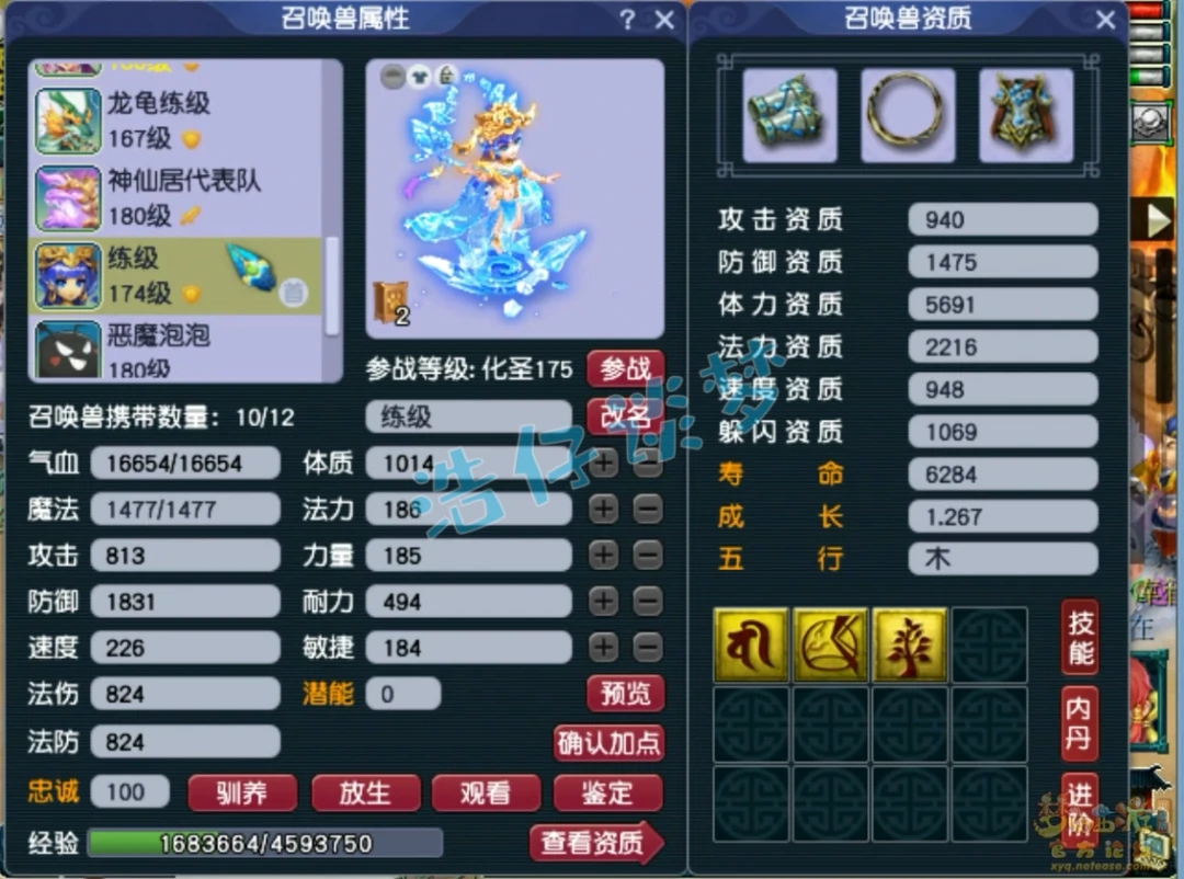 任务狮驼175展示,梦幻西游