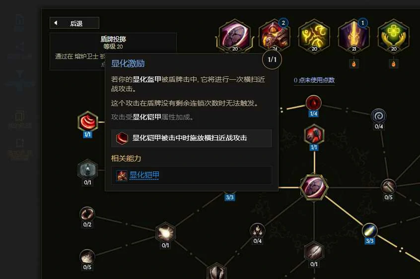 技能节点示意图