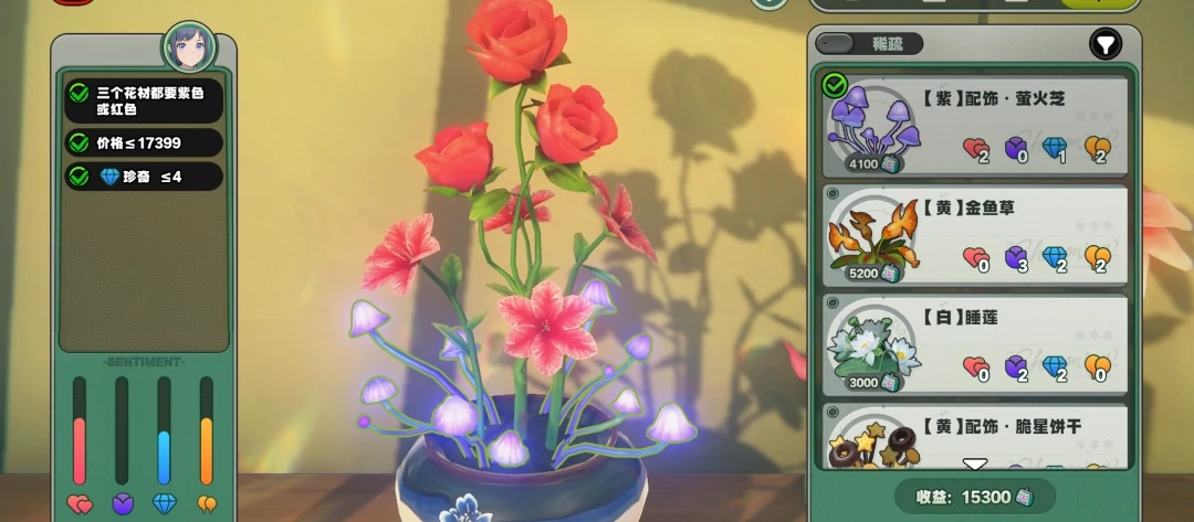 艾米的花艺委托攻略,绝区零