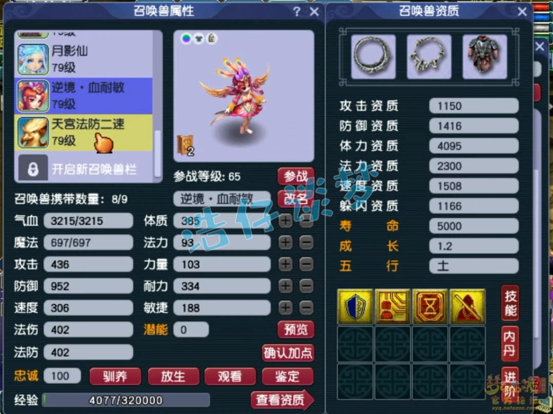 凌波城70级展示,梦幻西游