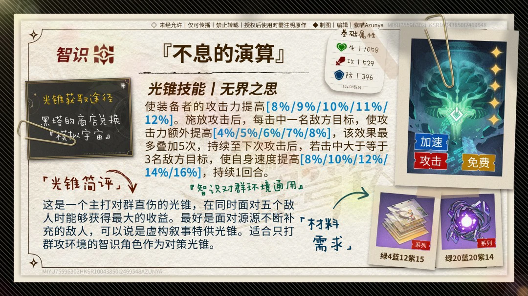 刻夏光锥推荐,星穹铁道