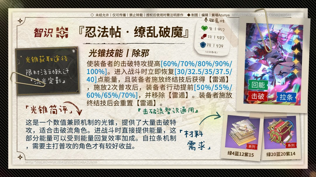 刻夏光锥推荐,星穹铁道