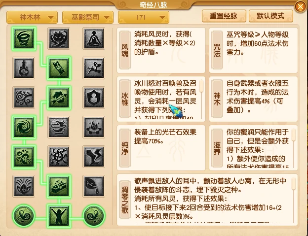 神木林最新经脉怎么点2025年,梦幻西游