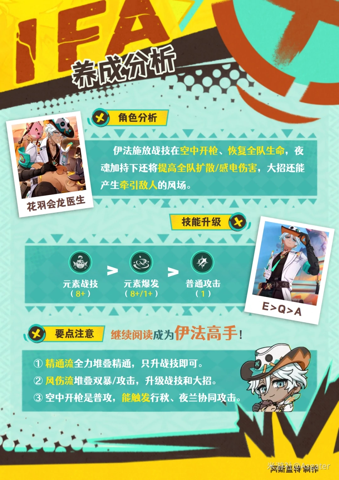 原神伊法培养攻略,原星