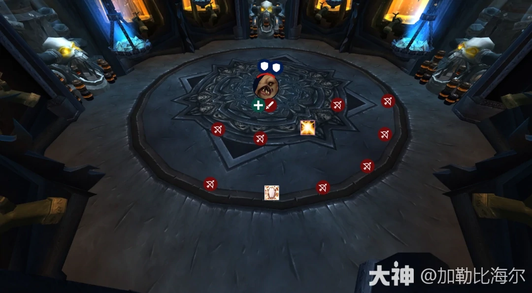 毒气孢子处理示意图