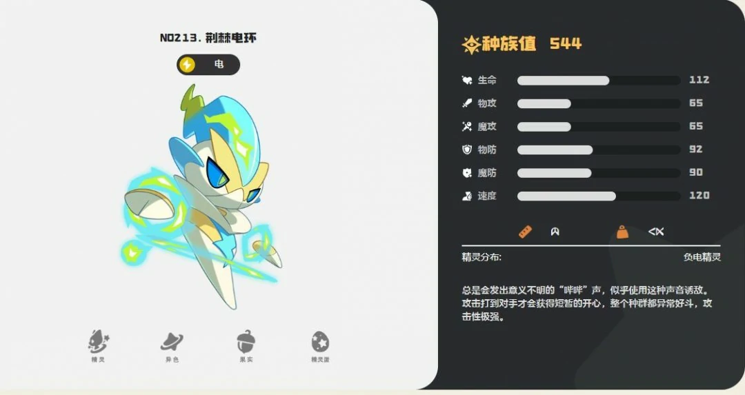 荆棘电环技能一览