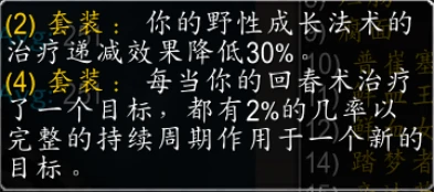 t10德鲁伊套装兑换优先级,魔兽世界