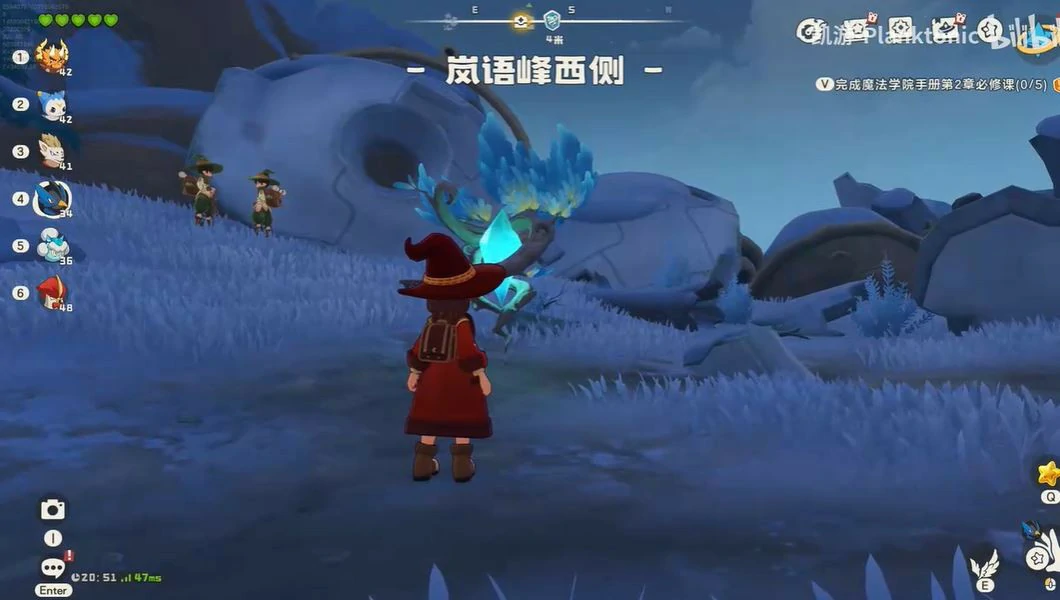 洛克王国世界雪山暖屋在哪