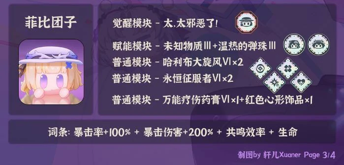 菲比团子培养攻略,鸣潮
