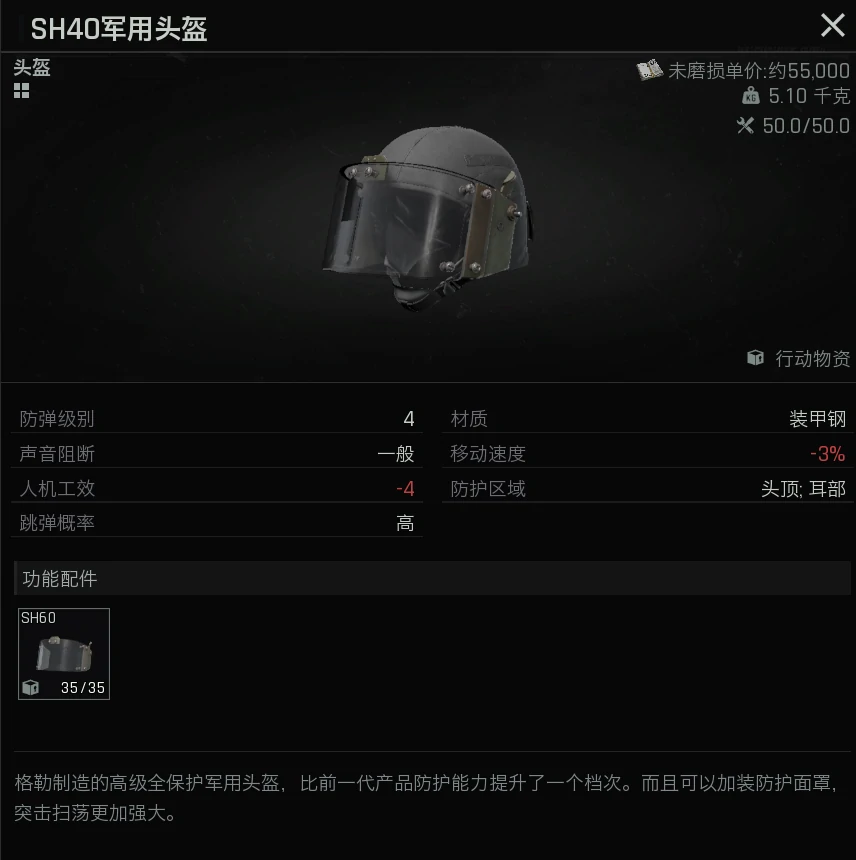 高级防护装备