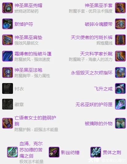 P4阶段毕业装备