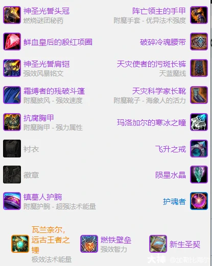 ICC奶骑玩法攻略,魔兽世界