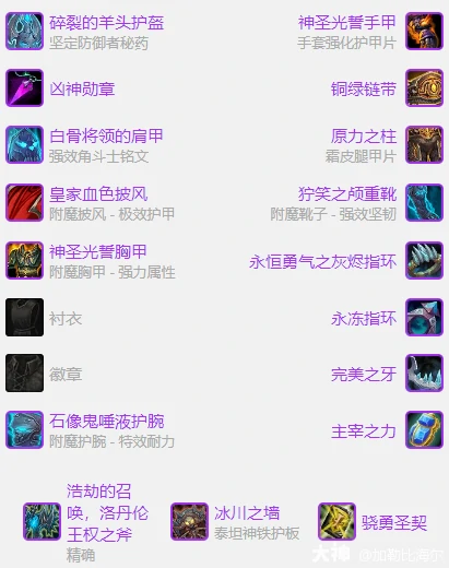 ICC防骑玩法攻略,魔兽世界