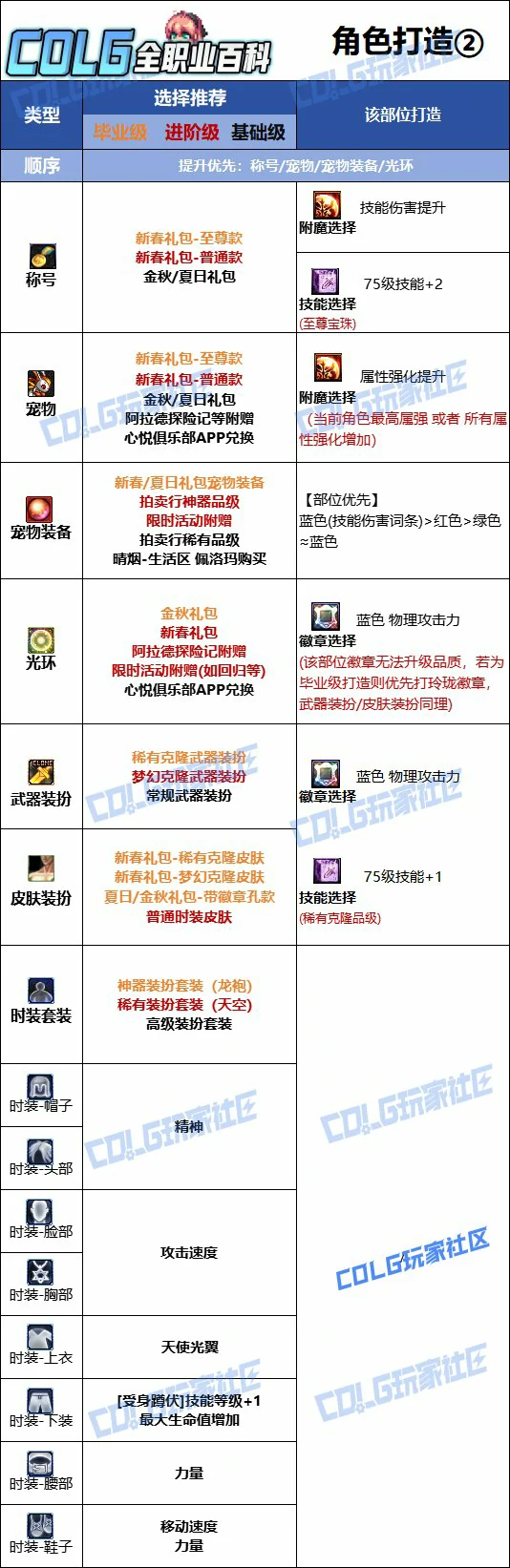 DNF人造神版本帕拉丁时装上衣技能选择,DNF